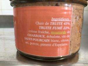 Les Rillettes truites Rillettes truites
